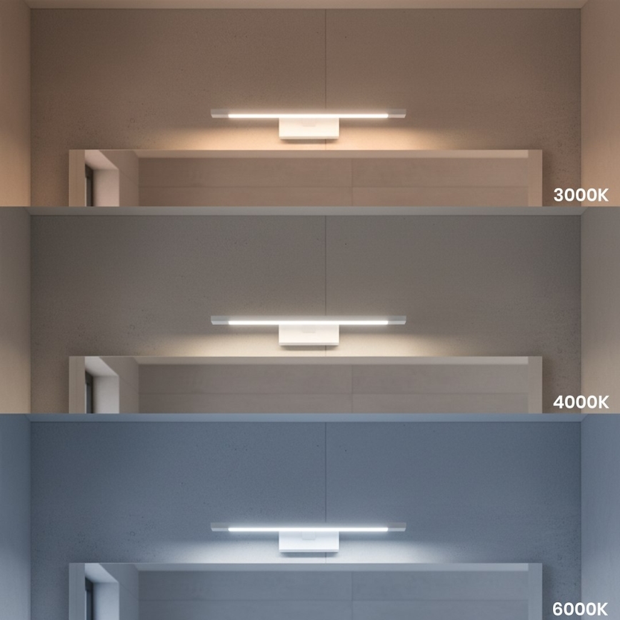 Illuminazione per specchio da bagno KLIMT LED/8W/230V 3000/4000/6000K 40 cm IP44 bianca