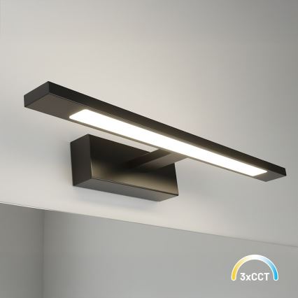 Illuminazione LED per specchio da bagno KLIMT LED/8W/230V 3000/4000/6000K 40 cm IP44 nero
