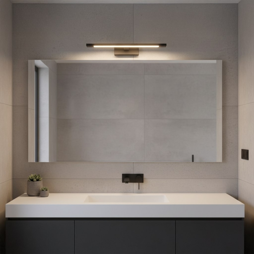 Illuminazione LED per specchio da bagno KLIMT LED/8W/230V 3000/4000/6000K 40 cm IP44 nero