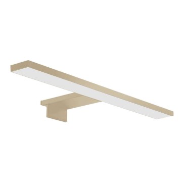 Illuminazione a LED per specchio da bagno LED/8W/230V 4000K 50 cm IP44 oro opaco