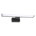 Illuminazione a LED per specchio da bagno MIRORE LED/5W/230V 30 cm IP44 nero