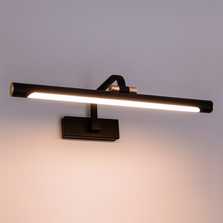 Illuminazione a LED per specchio da bagno VINCI LED/15W/230V 60 cm IP44 nero