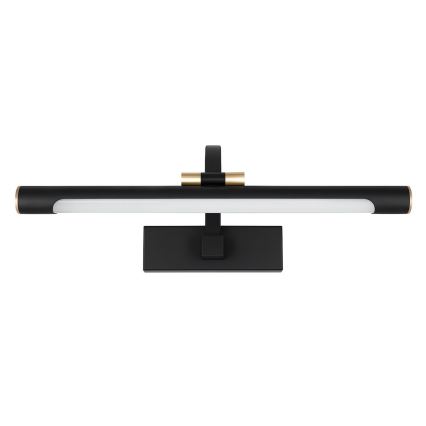 Illuminazione a LED per specchio da bagno VINCI LED/15W/230V 60 cm IP44 nero