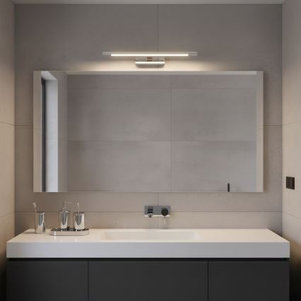 Illuminazione LED per specchio da bagno KLIMT LED/8W/230V 3000/4000/6000K 40 cm IP44 cromo lucido