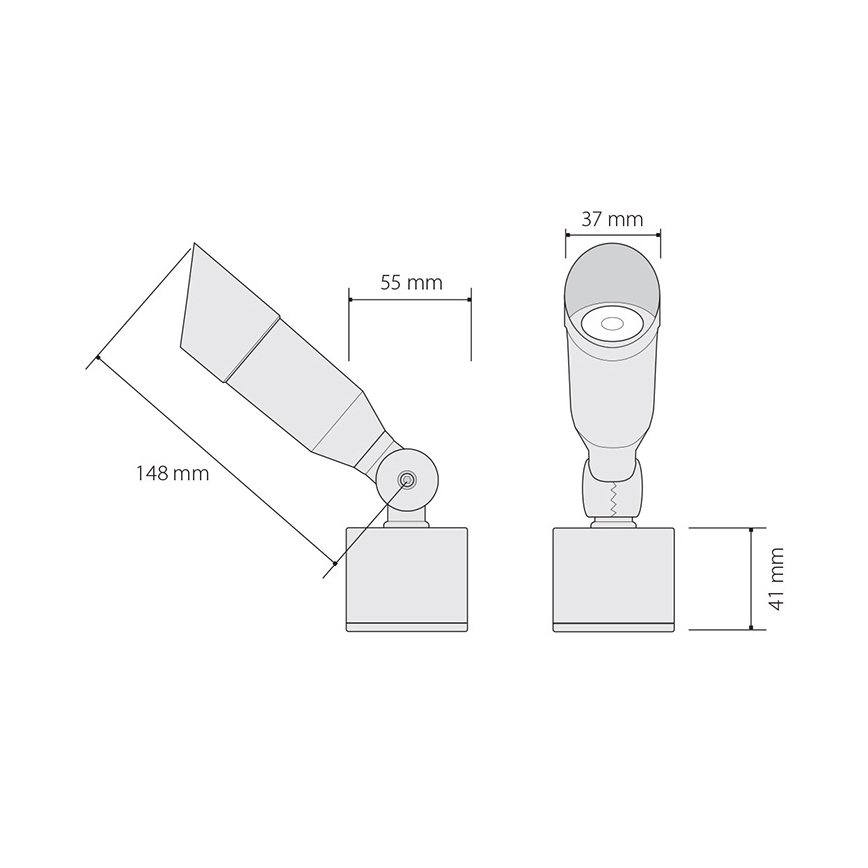 Illuminazione LED da esterno OKO 1xLED/1W/350mA IP54