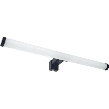 Illuminazione LED per specchio da bagno, 10 W, 230 V, 45 cm, IP44, nero