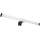 Illuminazione LED per specchio da bagno, 10 W, 230 V, 45 cm, IP44, nero