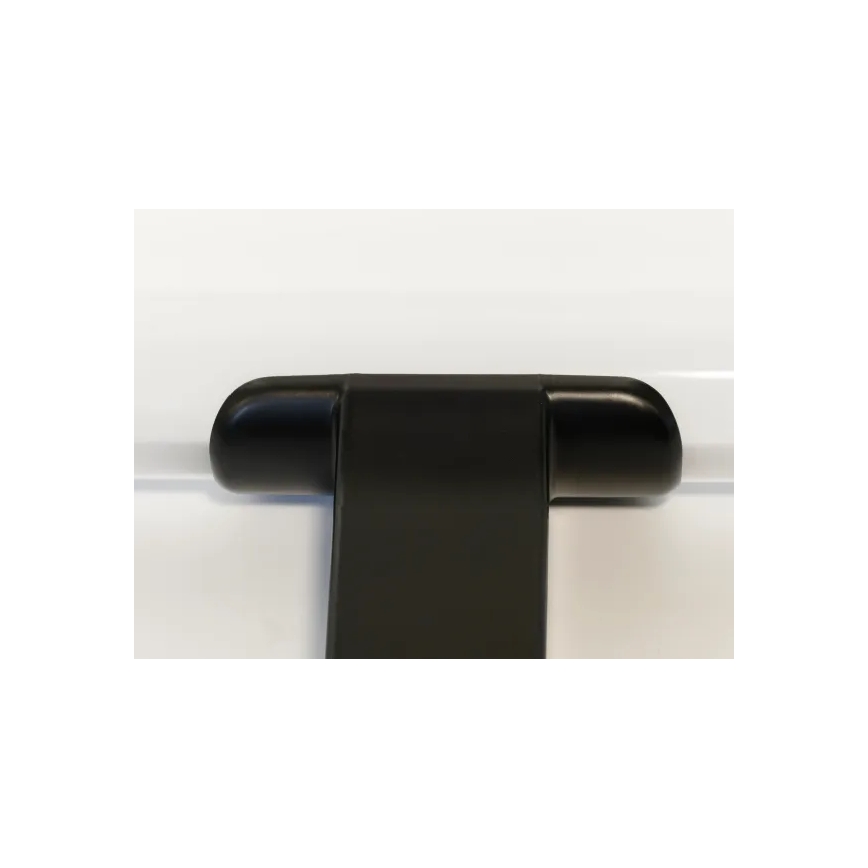 Illuminazione LED per specchio da bagno, 10 W, 230 V, 45 cm, IP44, nero
