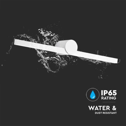 Illuminazione LED per specchio da bagno 10W/230V 3000K IP65 bianco