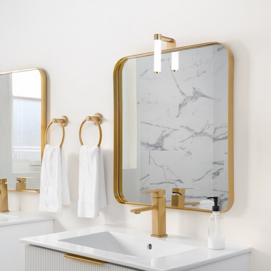 Illuminazione LED per specchio da bagno APA MINI LED/4W/230V IP44 oro