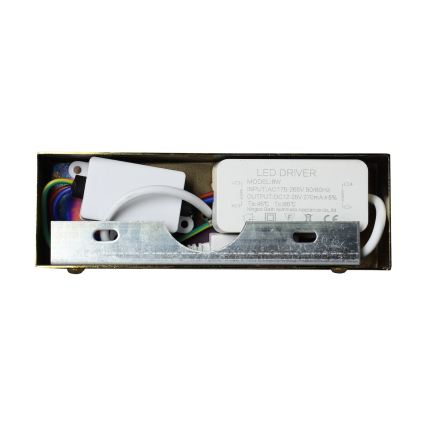 Illuminazione a LED per specchio da bagno KLIMT LED/8W/230V 3000/4000/6000K 40 cm IP44 dorata