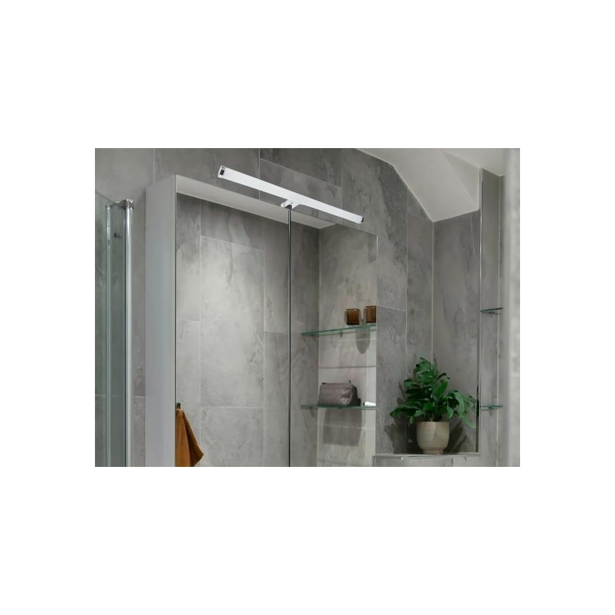 Illuminazione LED per specchio da bagno LED/12W/230V 59,5 cm IP44 cromo lucido