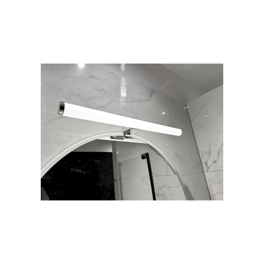 Illuminazione LED per specchio da bagno LED/12W/230V 59,5 cm IP44 cromo lucido
