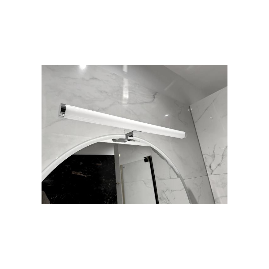 Illuminazione LED per specchio da bagno LED/12W/230V 59,5 cm IP44 cromo lucido