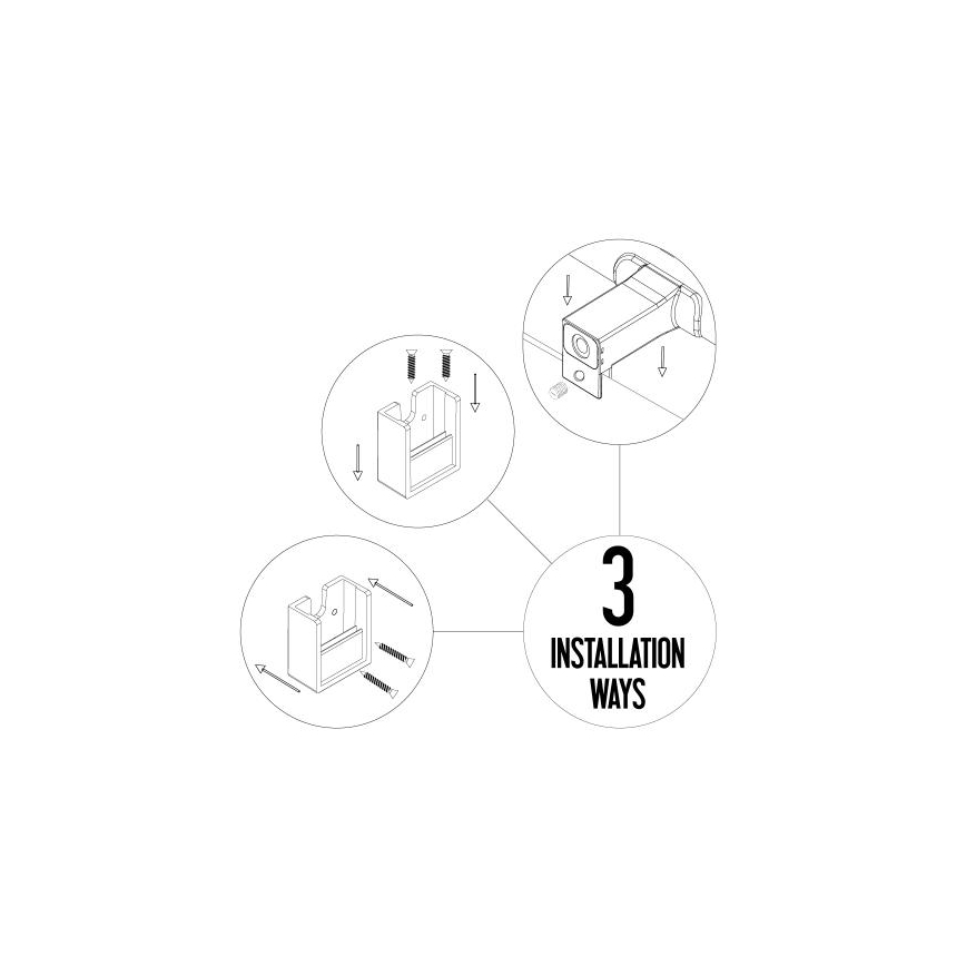 Illuminazione LED per specchio da bagno LED/8W/230V 30 cm IP44 bianco
