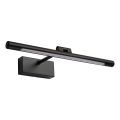Illuminazione LED per specchio da bagno MIRROR LED/6W/230V 4000K IP44 40 cm nero