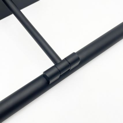 Illuminazione LED per specchio da bagno MIRROR LED/6W/230V 4000K IP44 40 cm nero