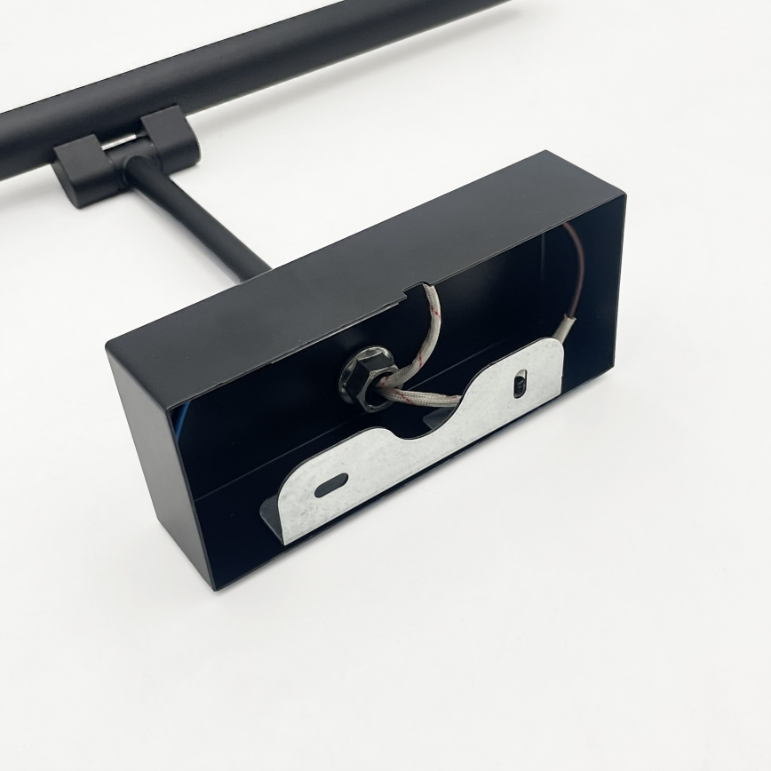 Illuminazione LED per specchio da bagno MIRROR LED/6W/230V 4000K IP44 40 cm nero