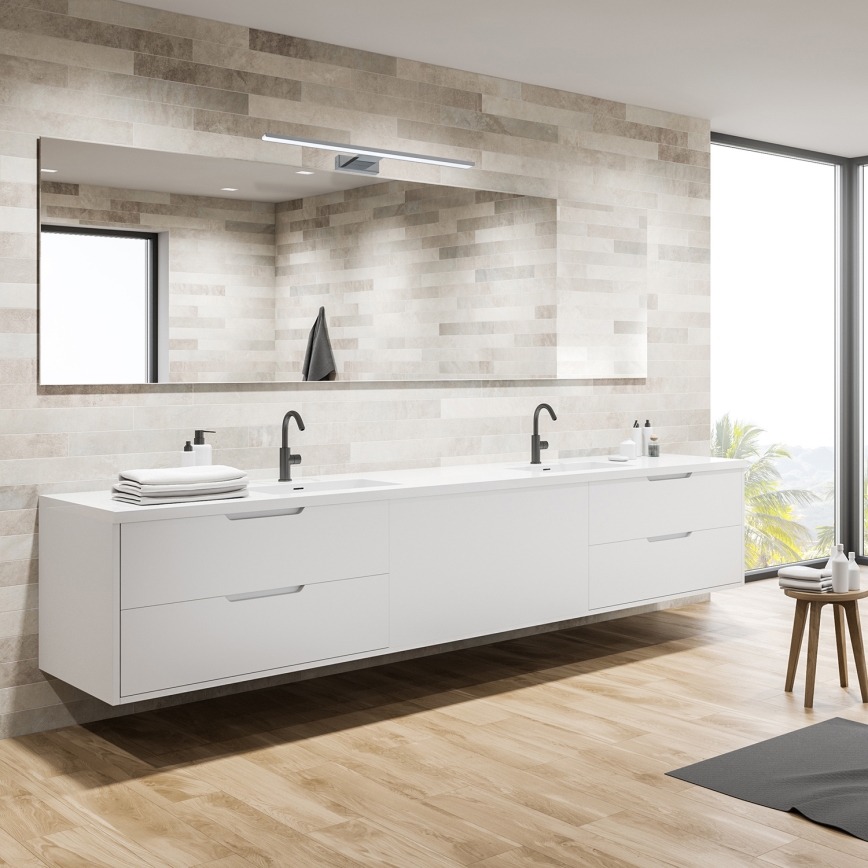 Illuminazione LED per specchio da bagno SHINE LED/13,8W/230V 60 cm IP44 cromo lucido