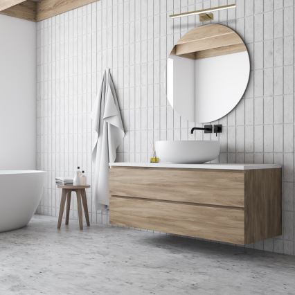 Illuminazione LED per specchio da bagno SHINE LED/13,8W/230V 60 cm IP44 ottone