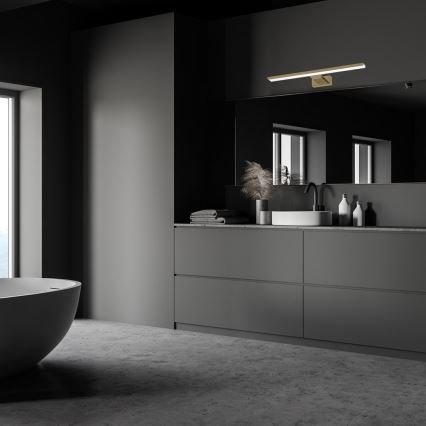 Illuminazione LED per specchio da bagno SHINE LED/13,8W/230V 60 cm IP44 ottone