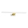 Illuminazione LED per specchio da bagno SHINE LED/13,8W/230V IP44 bianco/oro