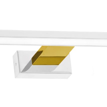 Illuminazione LED per specchio da bagno SHINE LED/13,8W/230V IP44 bianco/oro