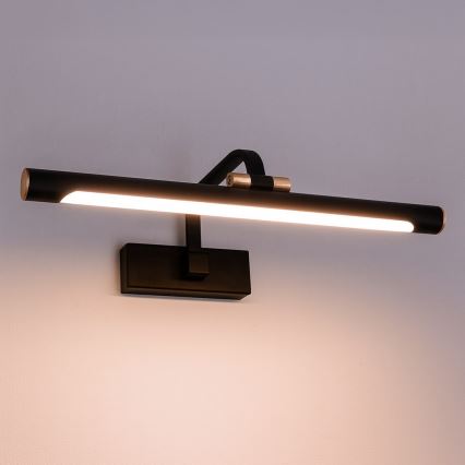 Illuminazione LED per specchio da bagno VINCI LED/12W/230V 40 cm IP44 nero