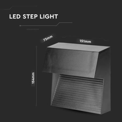 Illuminazione LED scale 1xLED/3W/230V 4000K