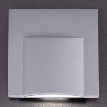 Illuminazione per scale a LED ERINUS LED/0,8W/12V 4000K grigio