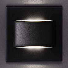 Illuminazione per scale a LED ERINUS LED/1,5W/12V 3000K nero