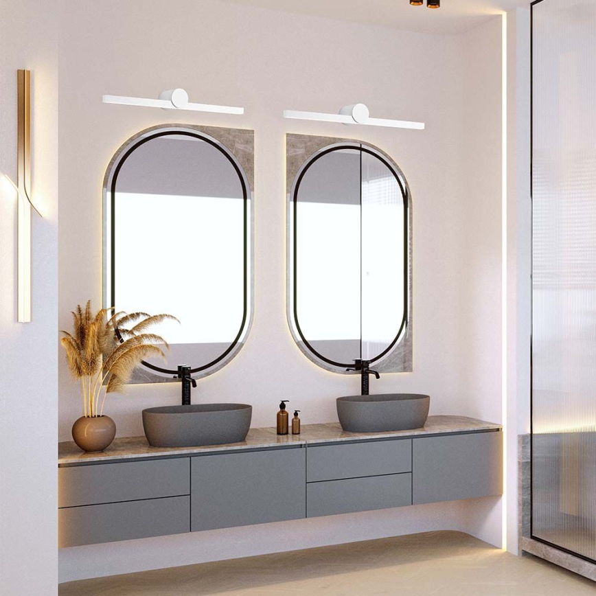 Illuminazione per specchio da bagno a LED 10W/230V 4000K IP65 bianca