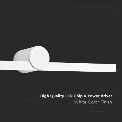 Illuminazione per specchio da bagno a LED 10W/230V 4000K IP65 bianca