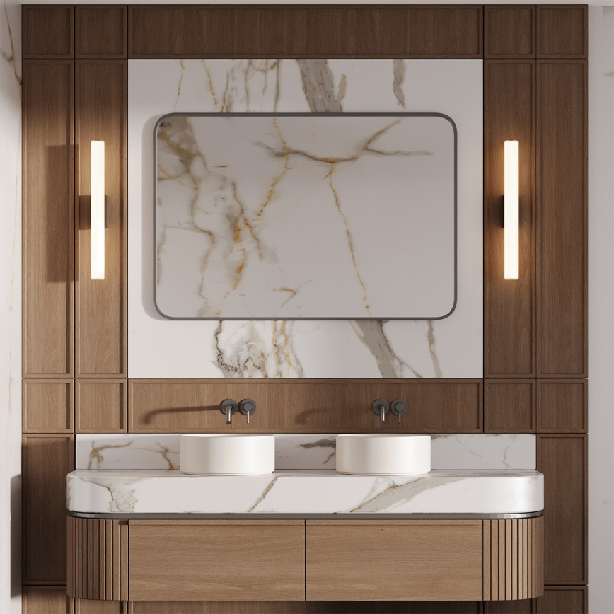 Illuminazione LED per specchio da bagno LINEA LED/8W/230V 3000/4000/6000K IP44 45 cm bianco