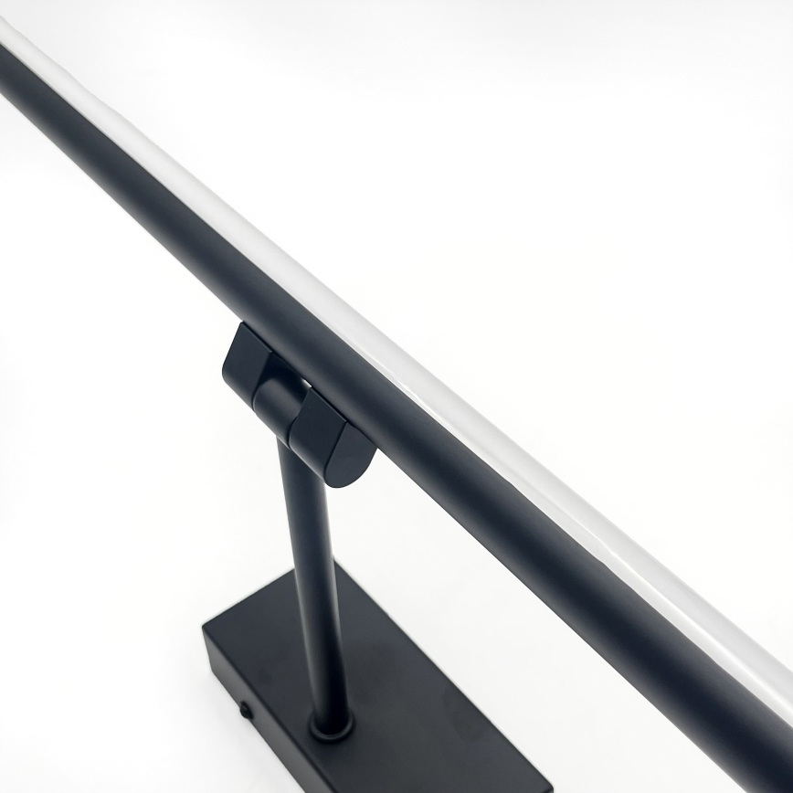 Illuminazione per specchio da bagno MIRROR LED/8W/230V 4000K IP44 60 cm nero