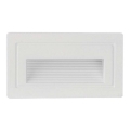 Illuminazione scale LED da esterno LED/3W/230V 3000K IP65 bianco
