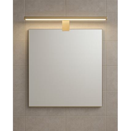 Illuminazione a LED per specchio da bagno LED/8W/230V 4000K 50 cm IP44 oro opaco