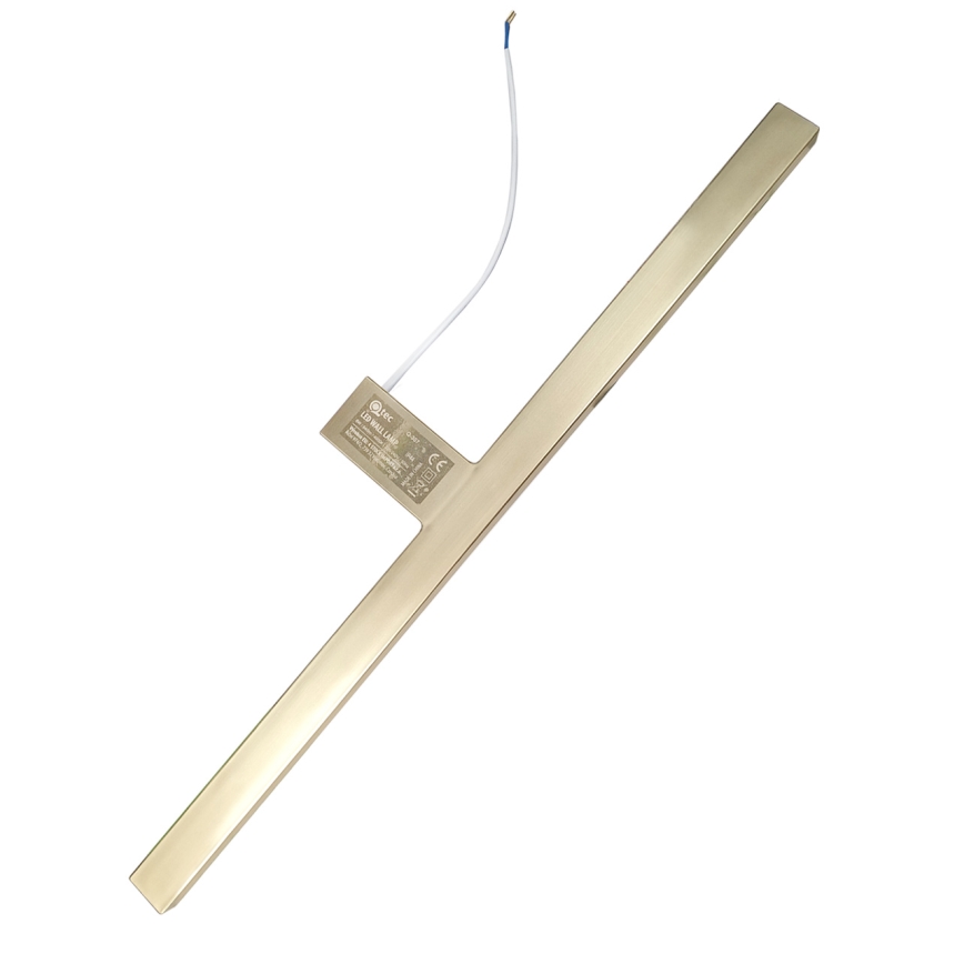 Illuminazione a LED per specchio da bagno LED/8W/230V 4000K 50 cm IP44 oro opaco