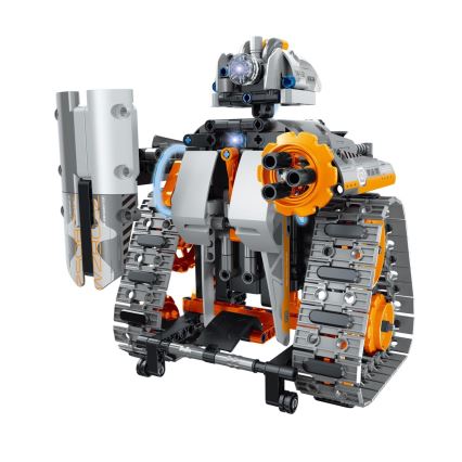 iM.Master - Kit di costruzione carro armato 4 in 1, 2xAA, 554 pezzi + telecomando