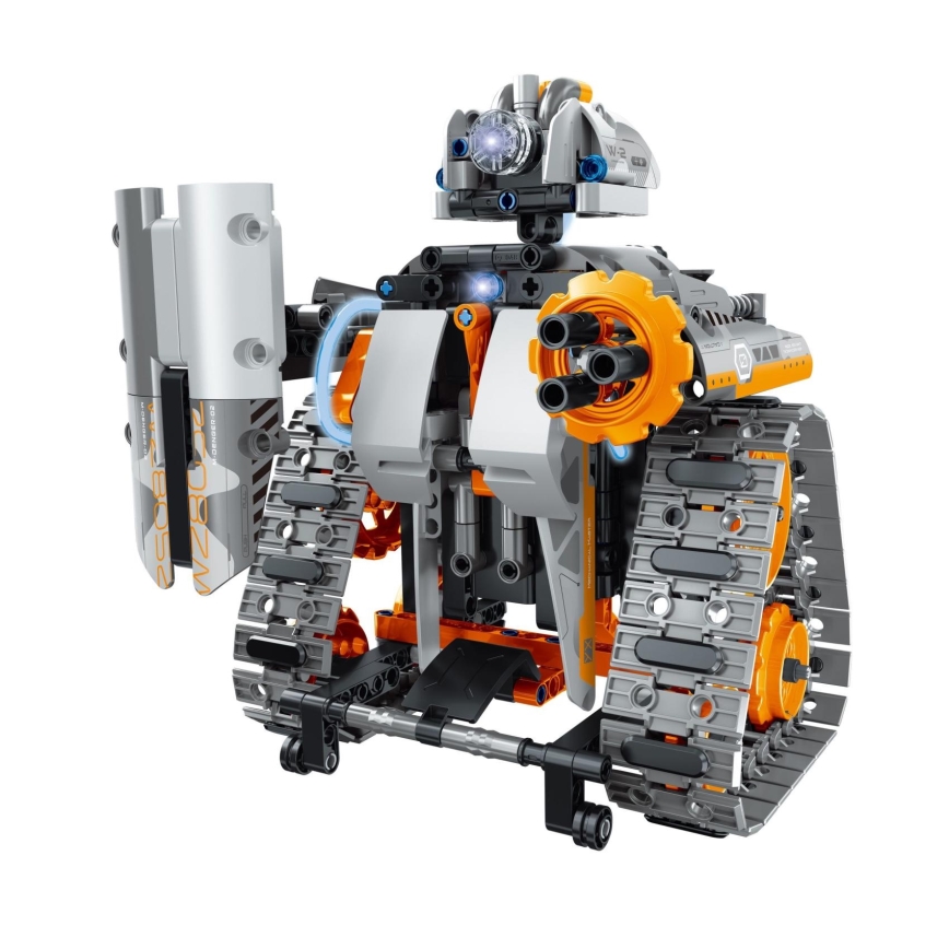 iM.Master - Kit di costruzione carro armato 4 in 1, 2xAA, 554 pezzi + telecomando