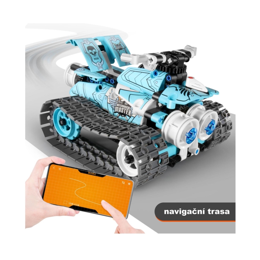 iM.Master - Kit robot programmabile 3-in-1, 398 pezzi con telecomando