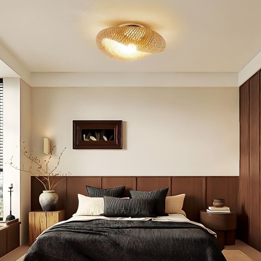 Lampada da soffitto BOHO HILO 1xE27/40W/230V Ø 60 cm