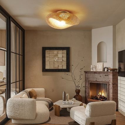 Lampada da soffitto BOHO HILO 1xE27/40W/230V Ø 60 cm