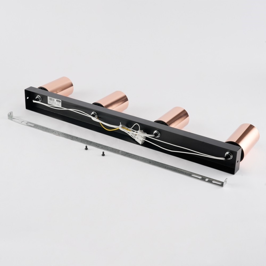 Faretto PUNTO 4xGU10/9W/230V oro rosa