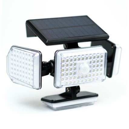 Applique a LED solare con sensore LED/5W/5,5V IP65 2400 mAh