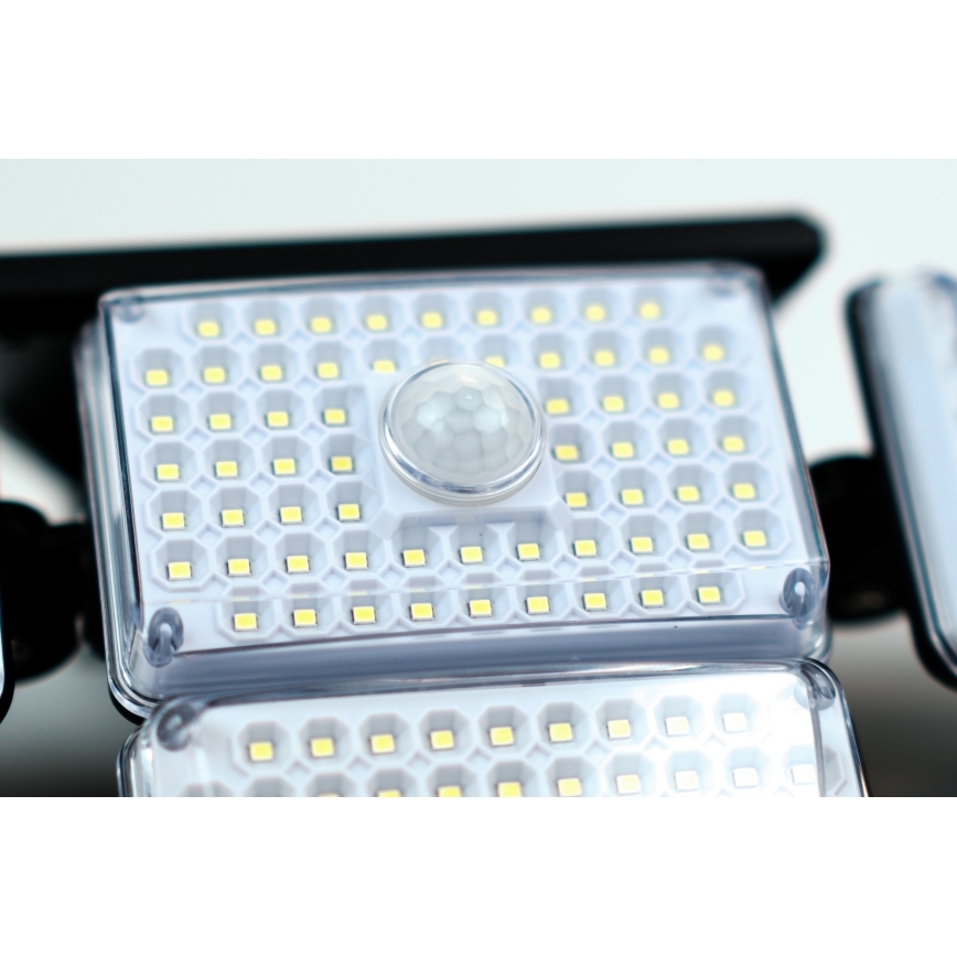 Applique a LED solare con sensore LED/5W/5,5V IP65 2400 mAh