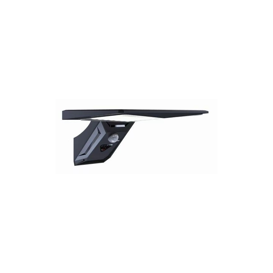 Applique a LED solare con sensore LED/2,6W/5,5V IP65 1800 mAh nero
