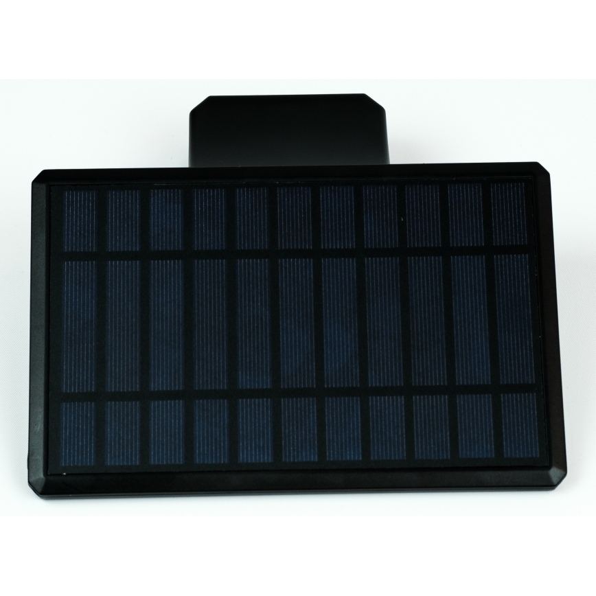 Applique a LED solare con sensore LED/2,6W/5,5V IP65 1800 mAh nero