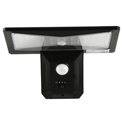 Applique a LED solare con sensore LED/2,6W/5,5V IP65 1800 mAh nero