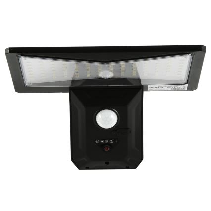 Applique a LED solare con sensore LED/2,6W/5,5V IP65 nero